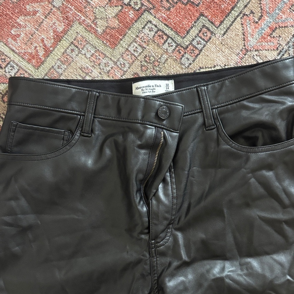 Abercrombie leather pants